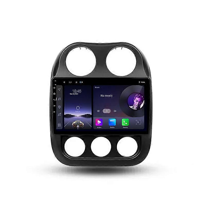 Automultimediální systém pro Jeep Compass 1 MK 2009 - 2015, videopřehrávač, WIFI, navigace, GPS