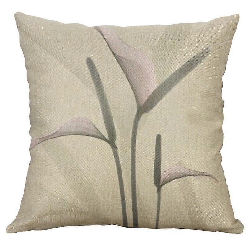 blomma bomull linne soffa midja kuddfodral örngott heminredning design 1663