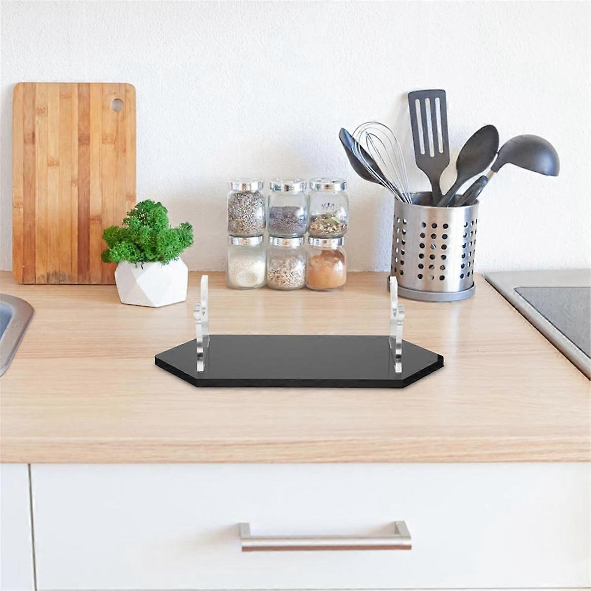 Klarer Acrylhalter, Lichtschwert-Schwerthalter, transparenter Halter für Schreibtisch, Füllfederhalter, Kugelschreiber, Lichtschwert-Display