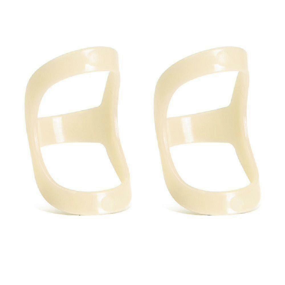 2pcs Finger Splint Finger Fixator Fixing Sleeve Joint Support Protection Oval 8