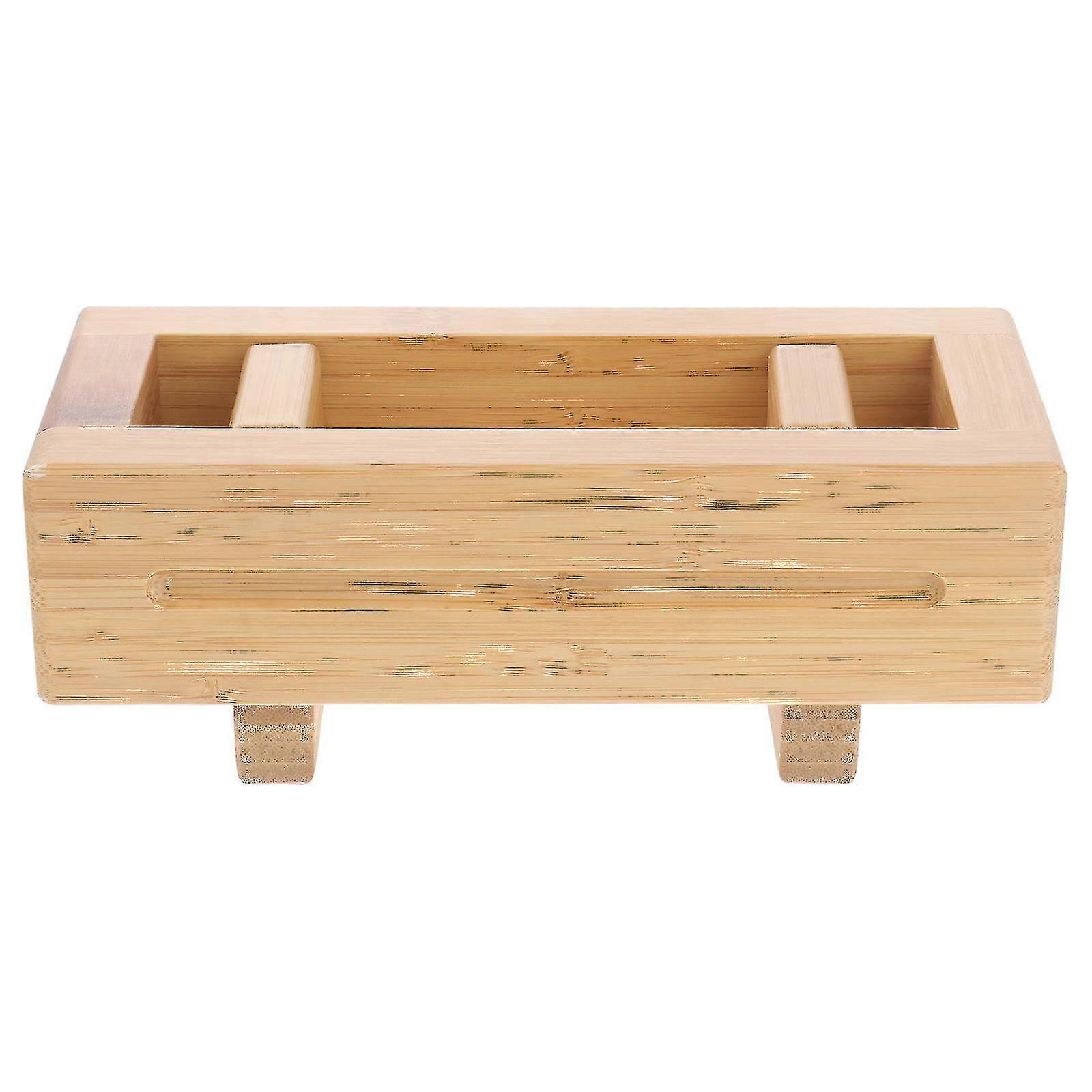 Bamboo Wood Rectangular Sushi Die Box Sushi Making Kit