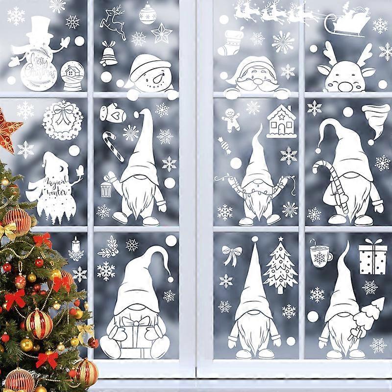 Christmas Scene Layout Wall Stickers
