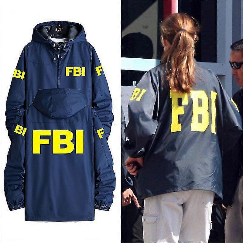 Fbi Agent Cosplay Costume Fall Winter Outdoor Jacket Windproof