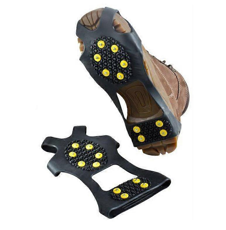 Spikes for shoes with a pack of 10 snow spikes, size M shoe spikes, shoe claws Crampons for shoes in winter