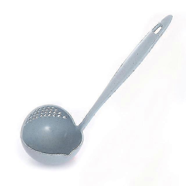 Kitchen Colander Long Strainer Scoop Cooking Tableware Solid Color