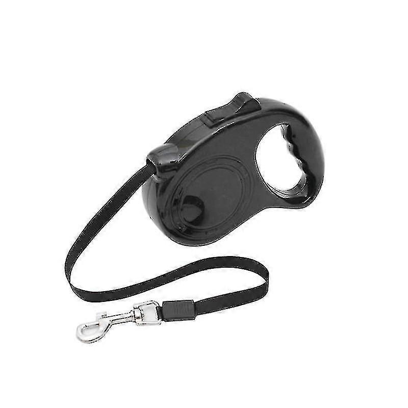 Pet Retractable Leash Automatic Extending Pet Walking Leads, Length: 3M(Black)