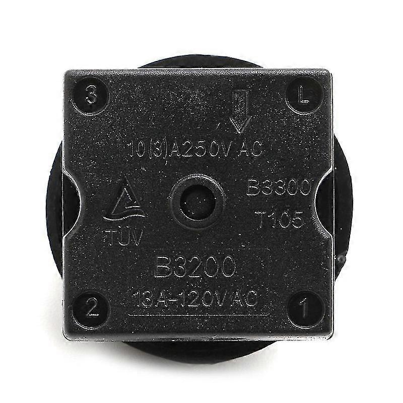 YONG JIANG GZS-15 Electric Heater Rotary Switch 3-gear 120V~13A(H) 250V~u10A #T8