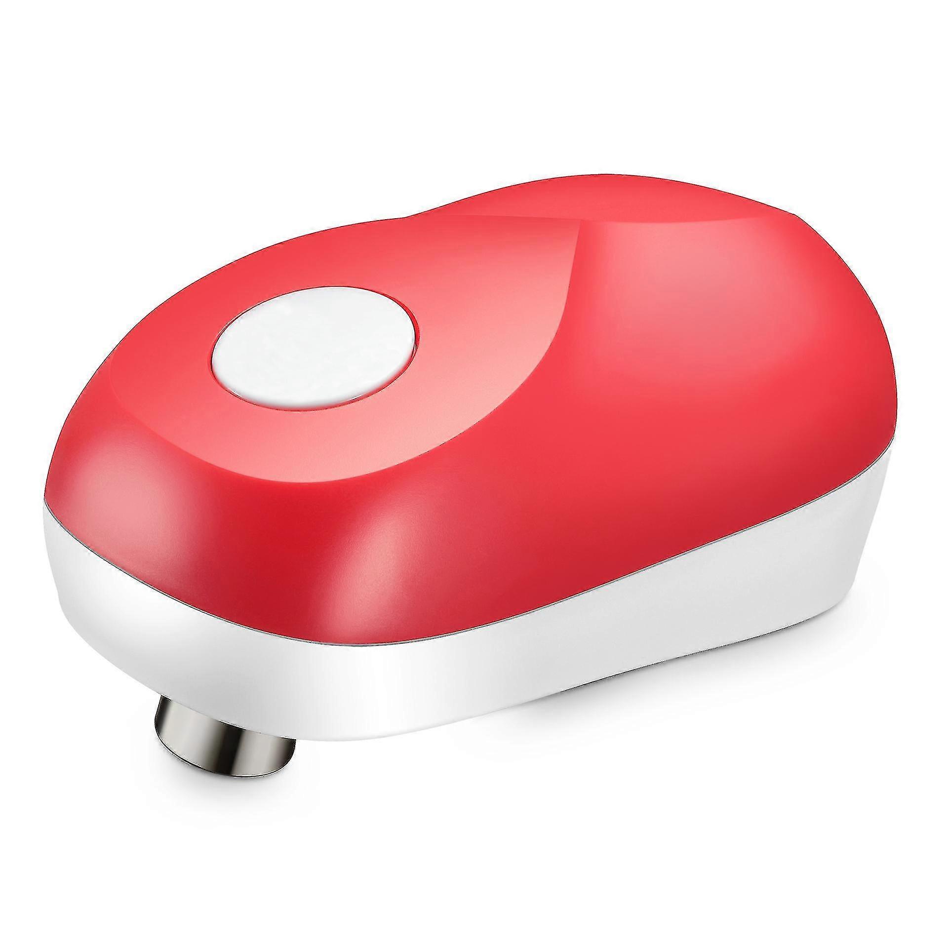 Electric Can Opener, No Sharp Edge Can Opener, Open Your Cans With A Simple Push Of Button, Food-safe And Battery Operated Can Opener