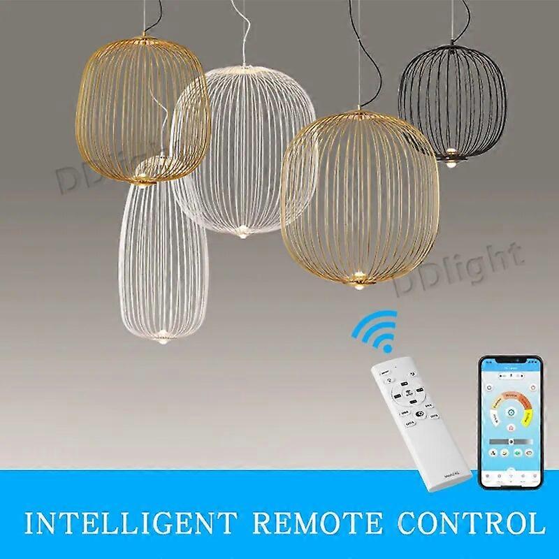 מודרני Foscarini חישורים מנורת תליון חדר אוכל בר מטבח אי ציפור אור ציפור מעצב איטלקי מנורה תאורה מקורה גוף תאורה