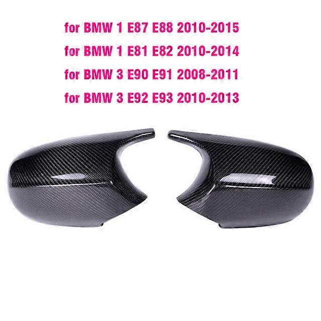 1pair For BMW E87 E81 E82 E90 E91 E92 E93 120i 128i 118d 120d 130i Rear View Side Case Trim M Style Car Rearview Mirror Caps
