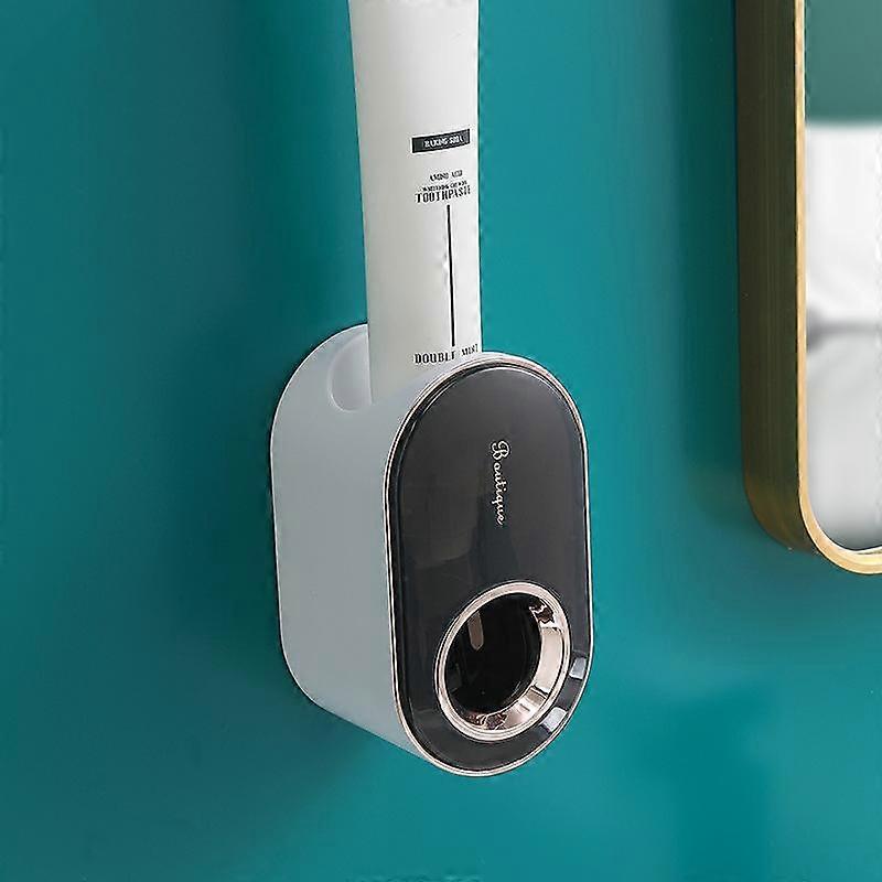 Toothpaste Dispenser Automatic [wall Mounting / Trackless Installation white