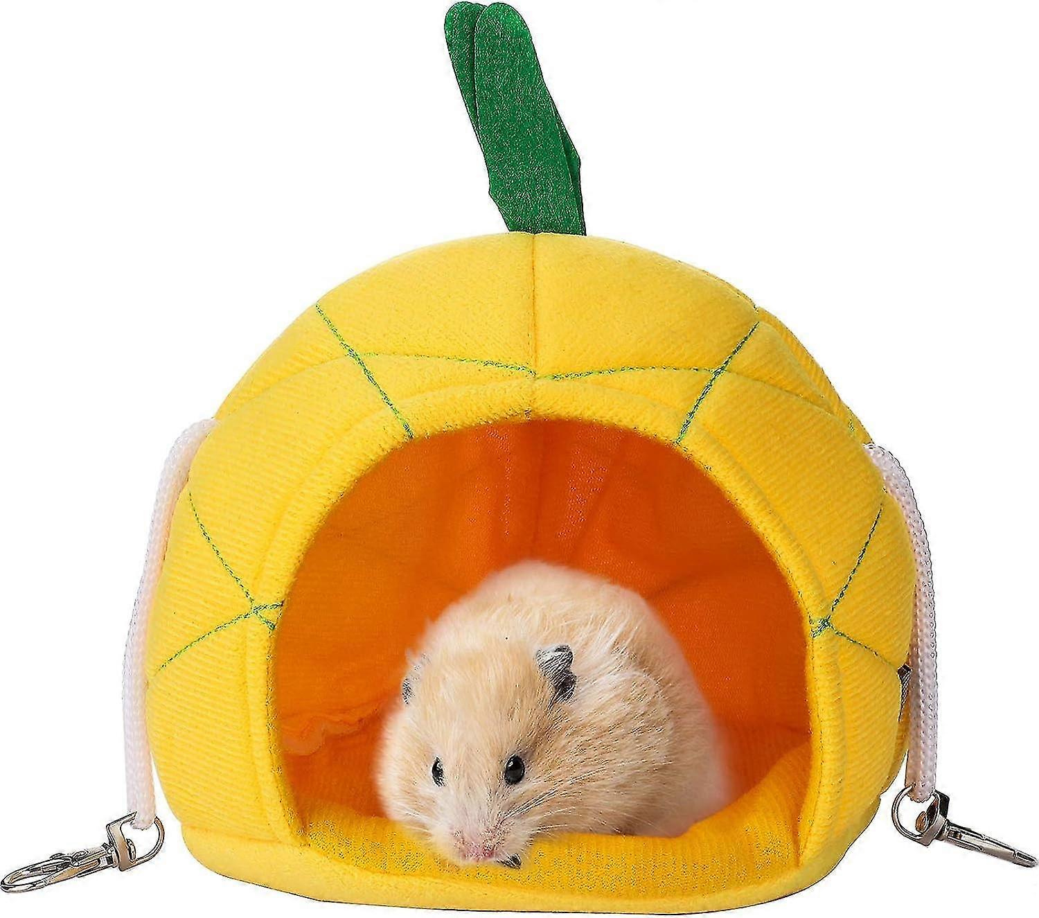 Pineapple Hammock Soft Hamster House Bed For Small Animals YGWL