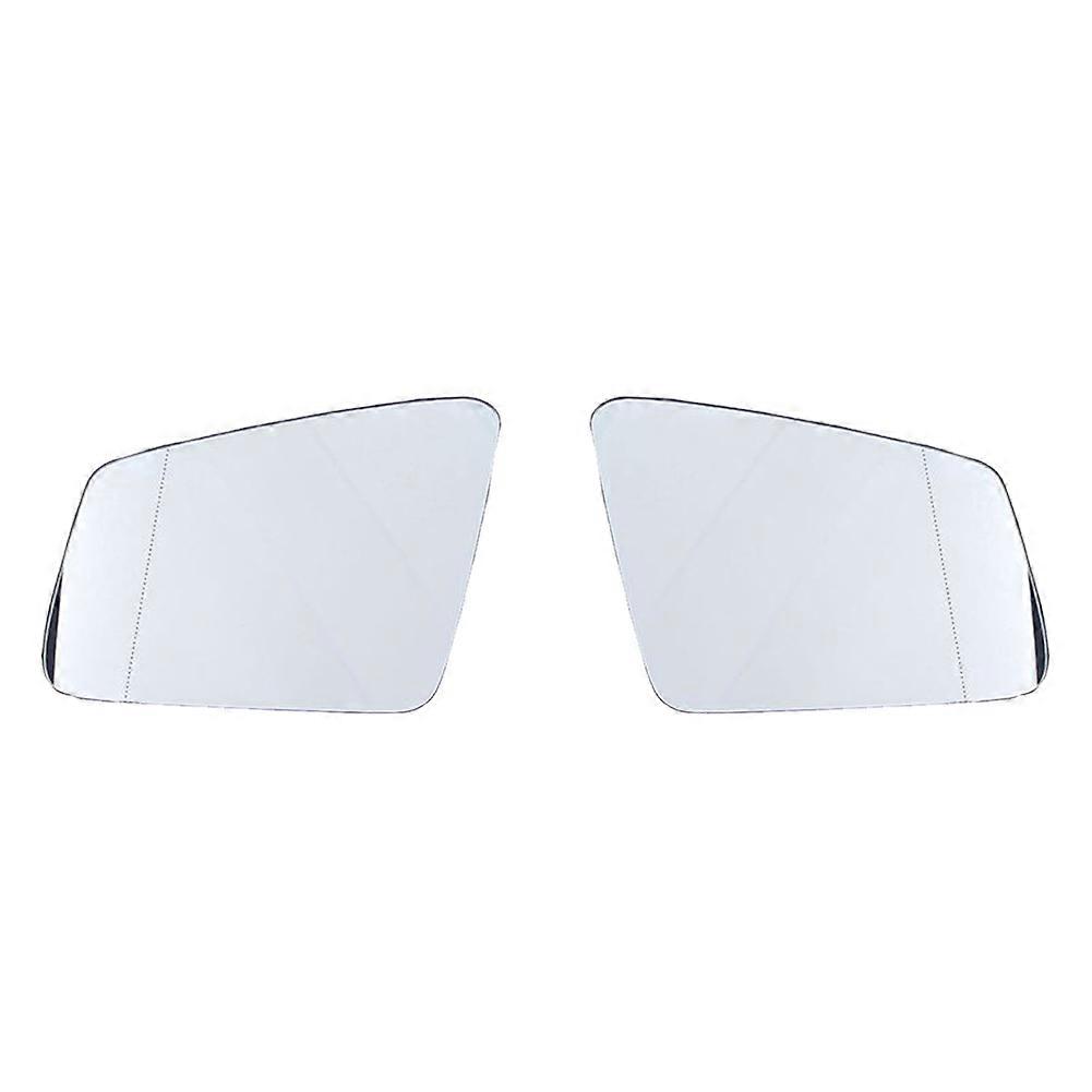Auto Wide Angle Left Right Heated Wing Rear Mirror Glass For- W204 2011-2014 W212 W221 GLA X156 -