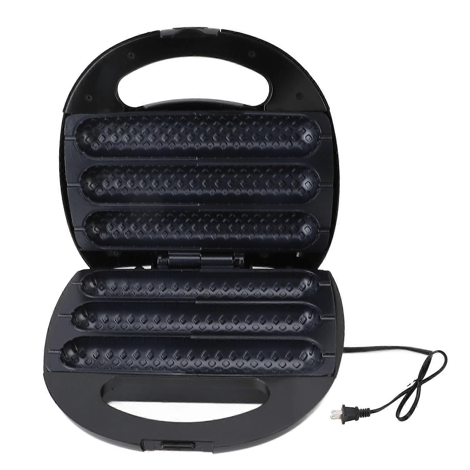 Sausage Roll Maker Multipurpose 800W High Power Double Sided Heating Prevents Stick Corn Hot Dog Maker