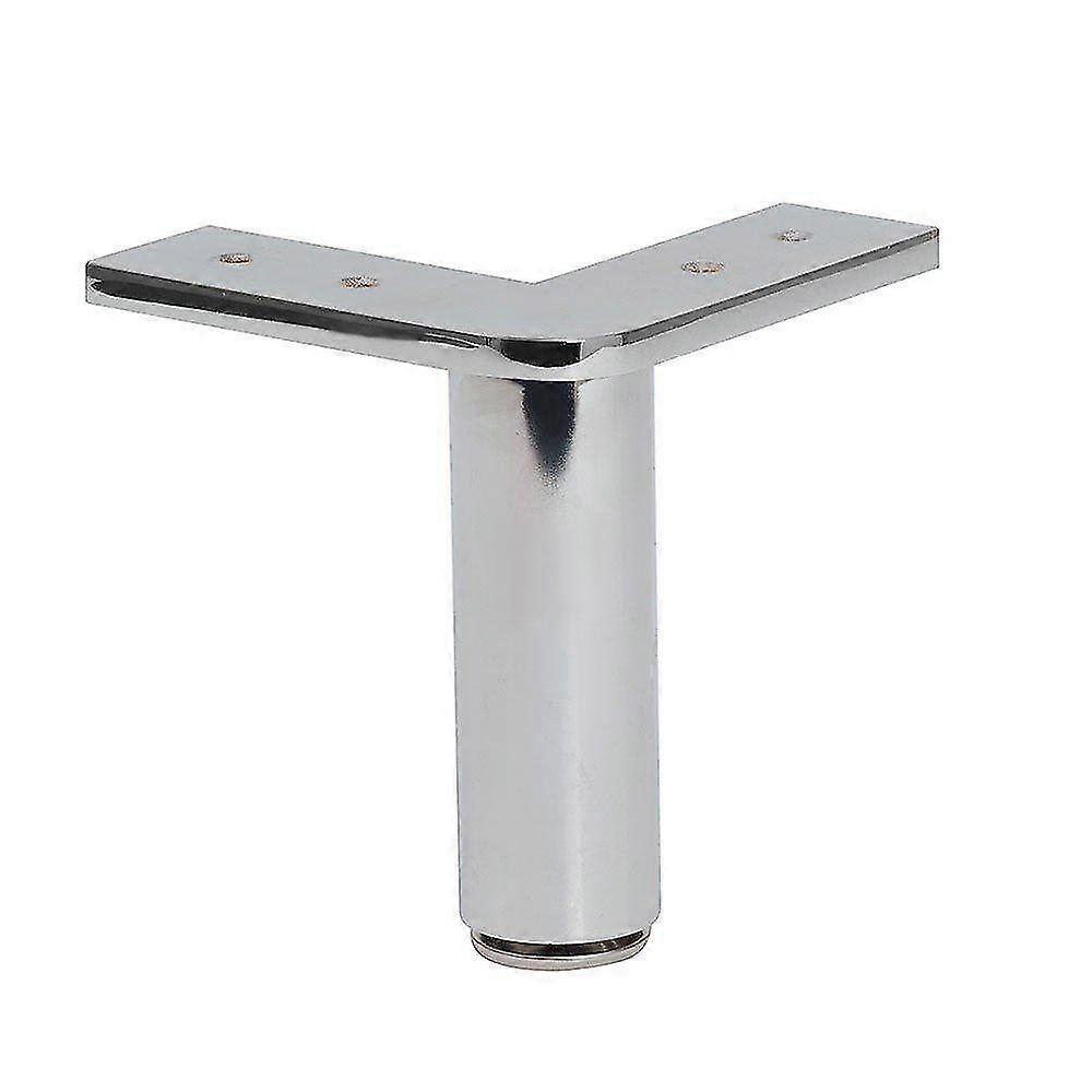 Chrome Corner Furniture Leg 12 Cm (1 Piece)