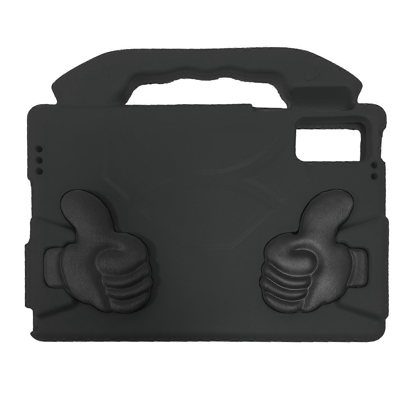 Tablet Case For  Lenovo Tab M11 /Xiaoxin Pad 11 2024 Thumb Bracket EVA Shockproof Tablet Case(Black)