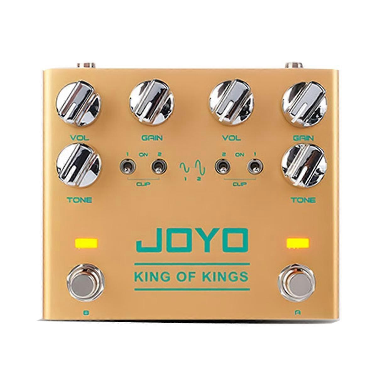 R-20 of Guitar Effect Pedal Pure Analog Circuit Dual Channel Crunch Pedal with Clipping