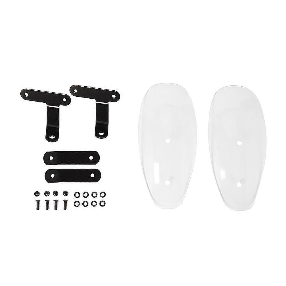 1 Set Motorcycle Hand Guard Cold Wind Deflector Shield Hand Protector Shield Falling Protection For Universal Chopper