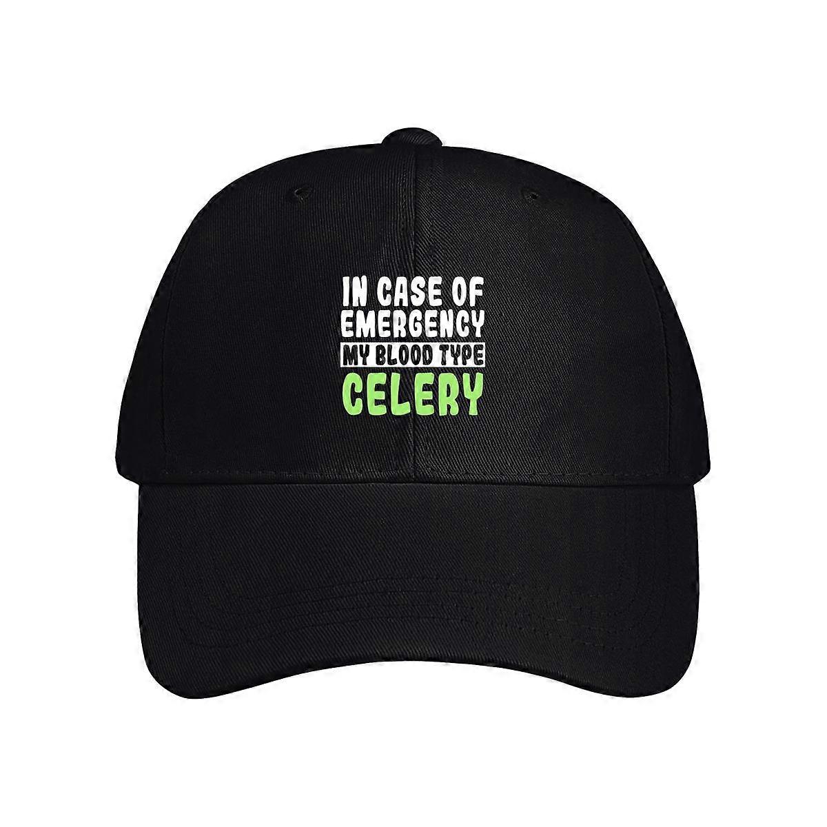 My Blood Type Celery Baseball Cap