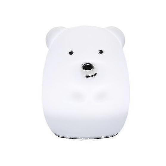 Colorful Night Light, Pat Color Changing Light(white)