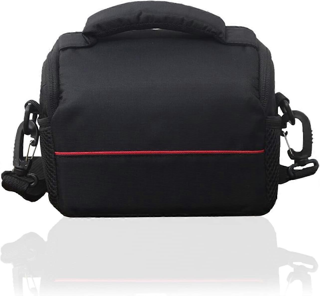 Black - Camera bag 26 x 19 x 14 cm Waterproof SLR camera bag Shoulder bag for all SLR cameras and lenses (1 piece)