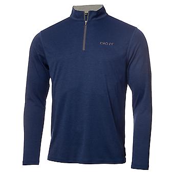 Suéter elástico ligero Kensington con cremallera 1/4 para hombre DKNY