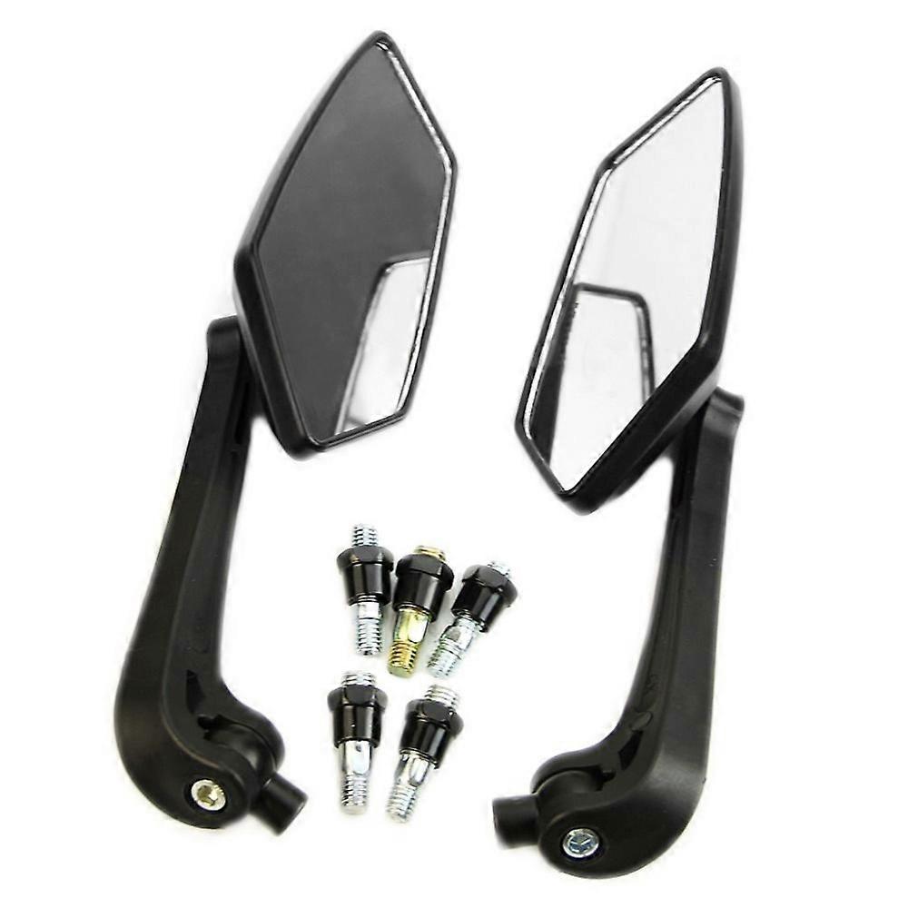 New 1 Set Universal Scooter Rearview Mirrors Pair Moped ATV Motorcycle Backup Mirror