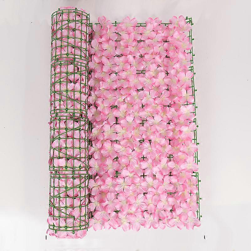 Artificial leaf hedges flower fence decoration Home Garden Courtyard Hydrangea Row Wallplant Greening Panel Gardening Supplies
