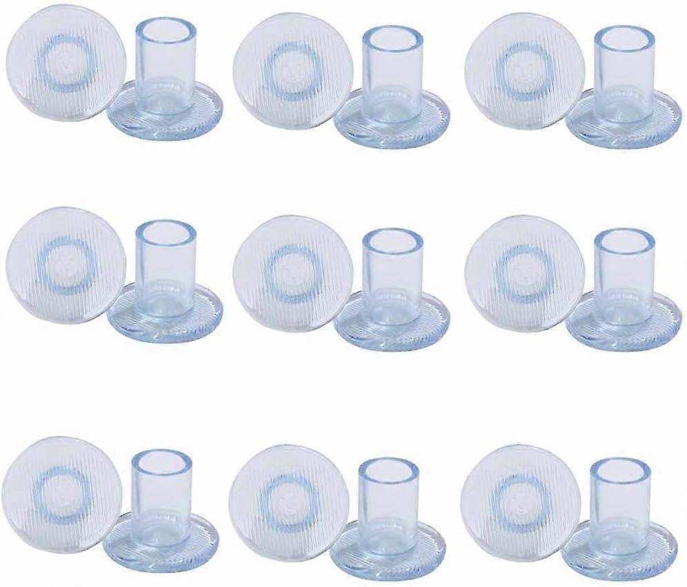 9 Pairs Clear Plastic High Heel Protectors 3 Sizes To Protect Shoe Heels For Walking On Grass/so