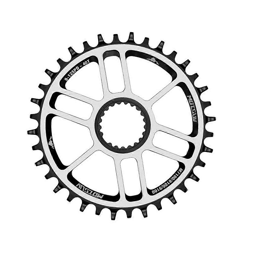 30T 32T 34T 36T 38T 40TNarrow Wide Single Chainring Round Oval Chainring