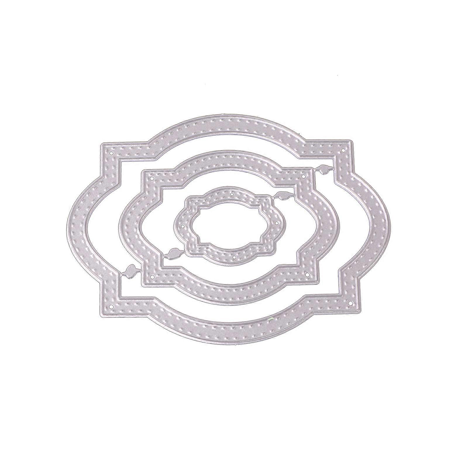 Metal Cutting Dies Carbon Steel Frame Embossing Stencil Tools for Scrapbook