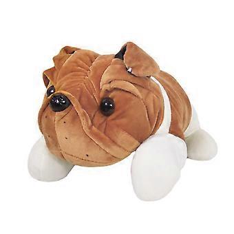 Shar Pei Hundespielzeug Shar Pei Hundekissen zerknittertes Leder Puppe Puppe Auto Hund Bulldoggen