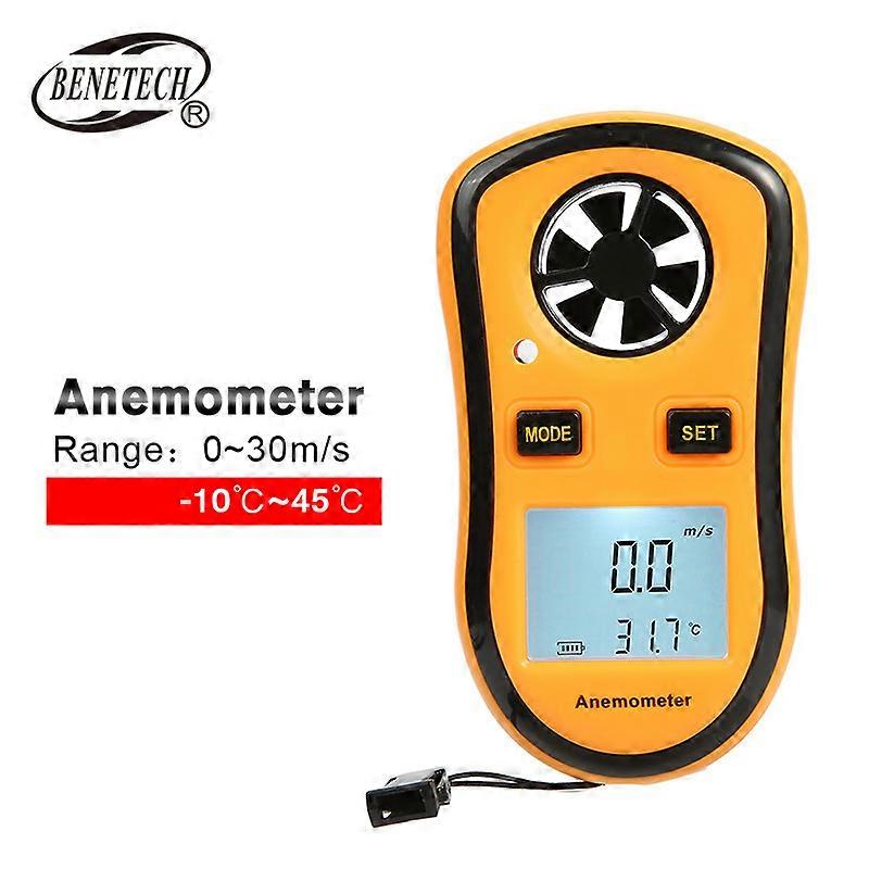 Standard Intelligence Gm8908 Digital Anemograph Anemometer Handheld Wind Speed Measuring Instrument Wind Temperature Wind Test Instrument