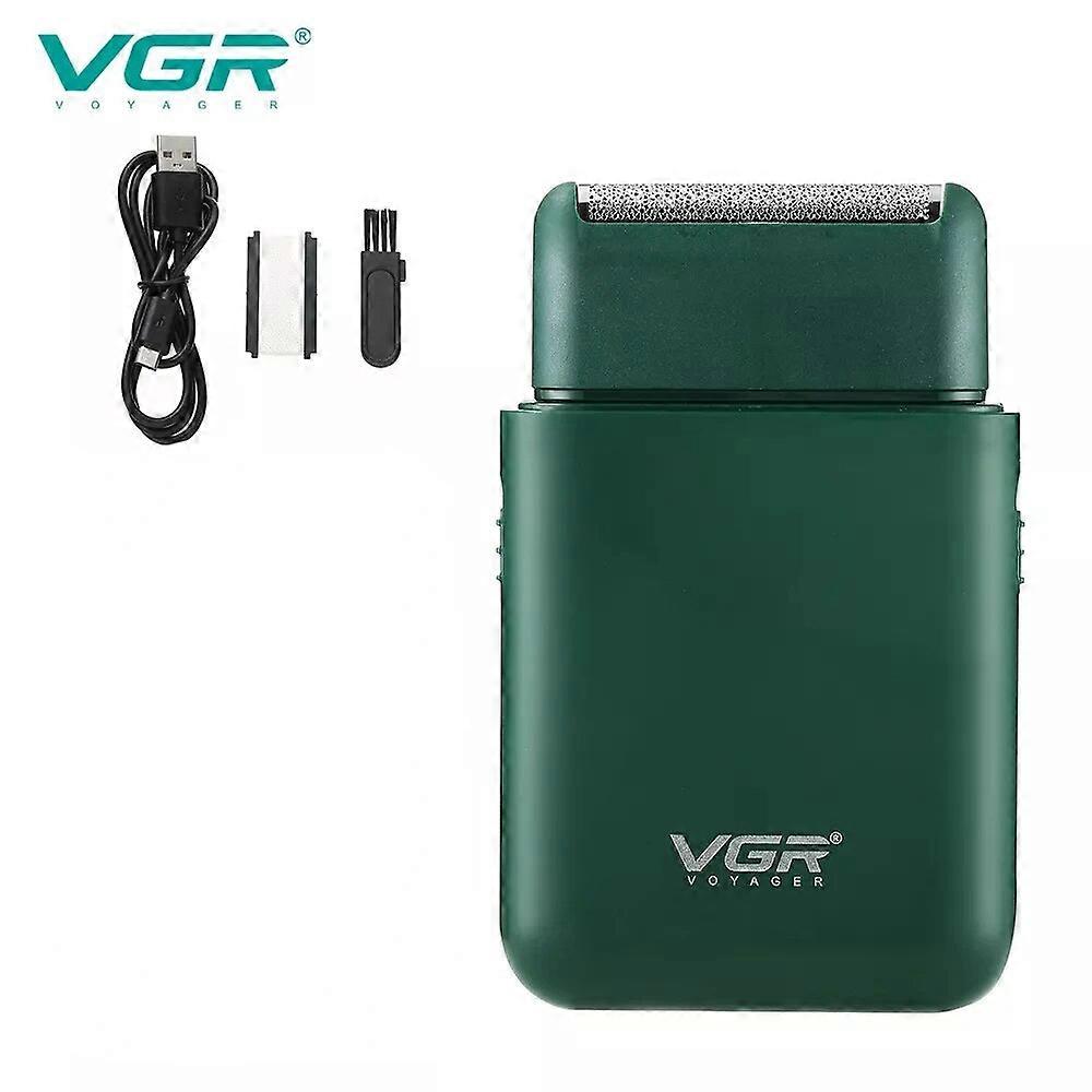 Vgr Car Razor Portable Razor Male Electric Mini Razor Push White Reciprocating Shaving Barber Shaving Machine Electric Shaver