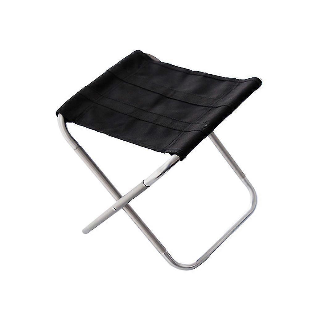 ポータブル軽量屋外釣り椅子折りたたみバックパックキャンプピクニックオックスフォード布チェア(ミドルサイズシルバー)