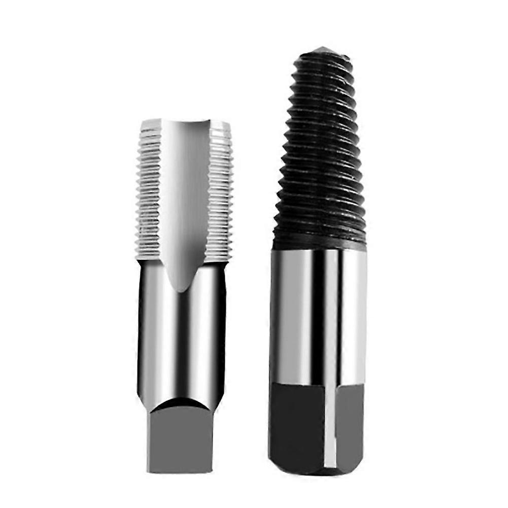 1/2 3/4inch Pipe Thread Repair Tap Broken Screw Extractor Hardware Tools Set QinHai