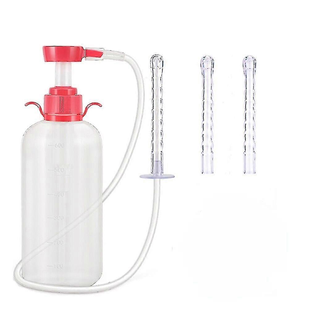 600ml Healthy Vaginal Clearner Anal Douche Enema Tool