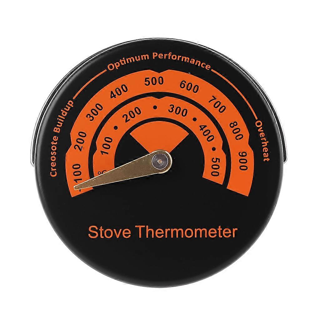  Stove Flue Pipe Thermometer Magnetic Temperature Meter for Avoiding Overheat