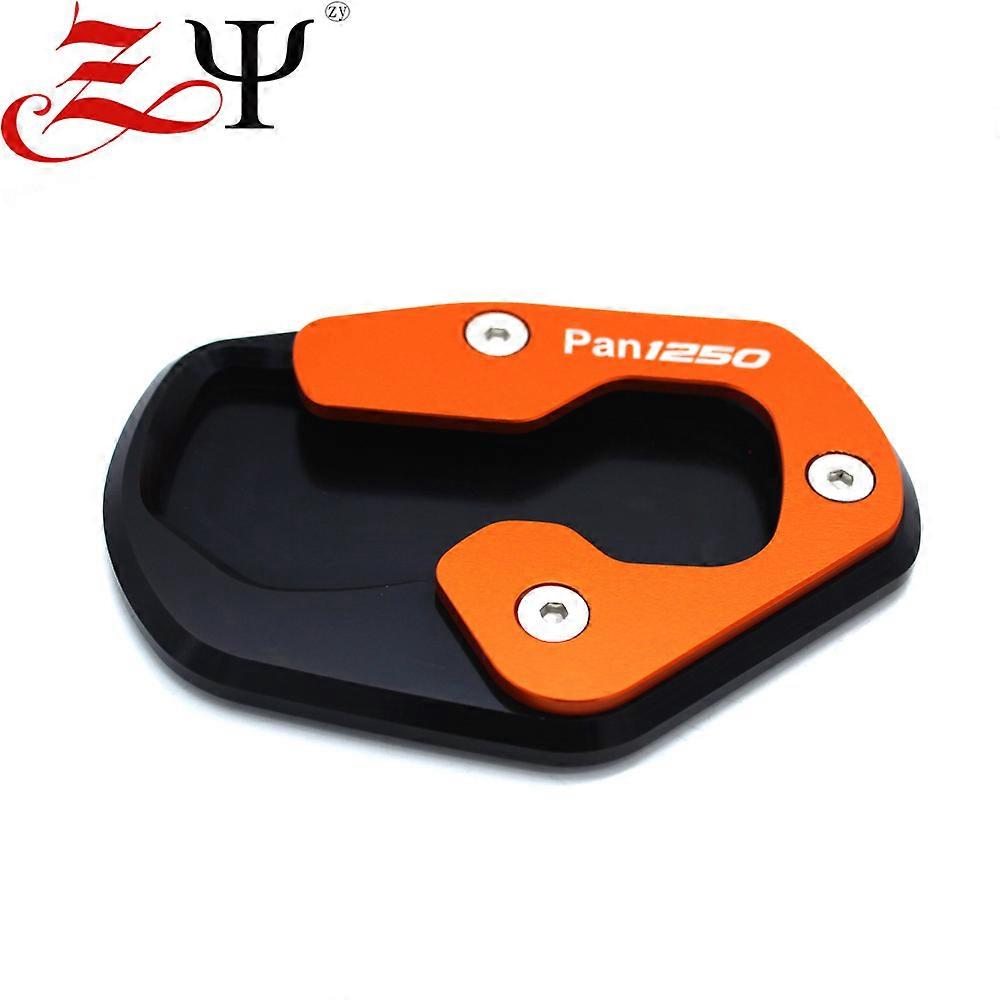 עבור הארל פאן אמריקה 1250 1250S 2022 אביזרי אופנוע מעמד קיקסטנד צלחת הארכה רגל מעמד צד הגדלת כרית 2021