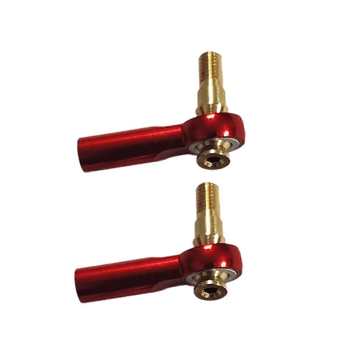 M3 Metal Ballhead Positioning Pull Rod 2mm Tie Rod Metal Ballhead Servo Link Rod M3/M2 T Model Boat Connection Part Red