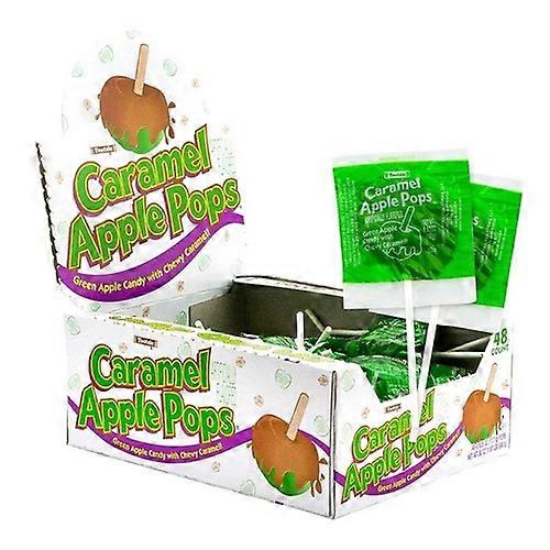 Tootsie Caramel Apple Pops, 48 Count (Case Of 48)