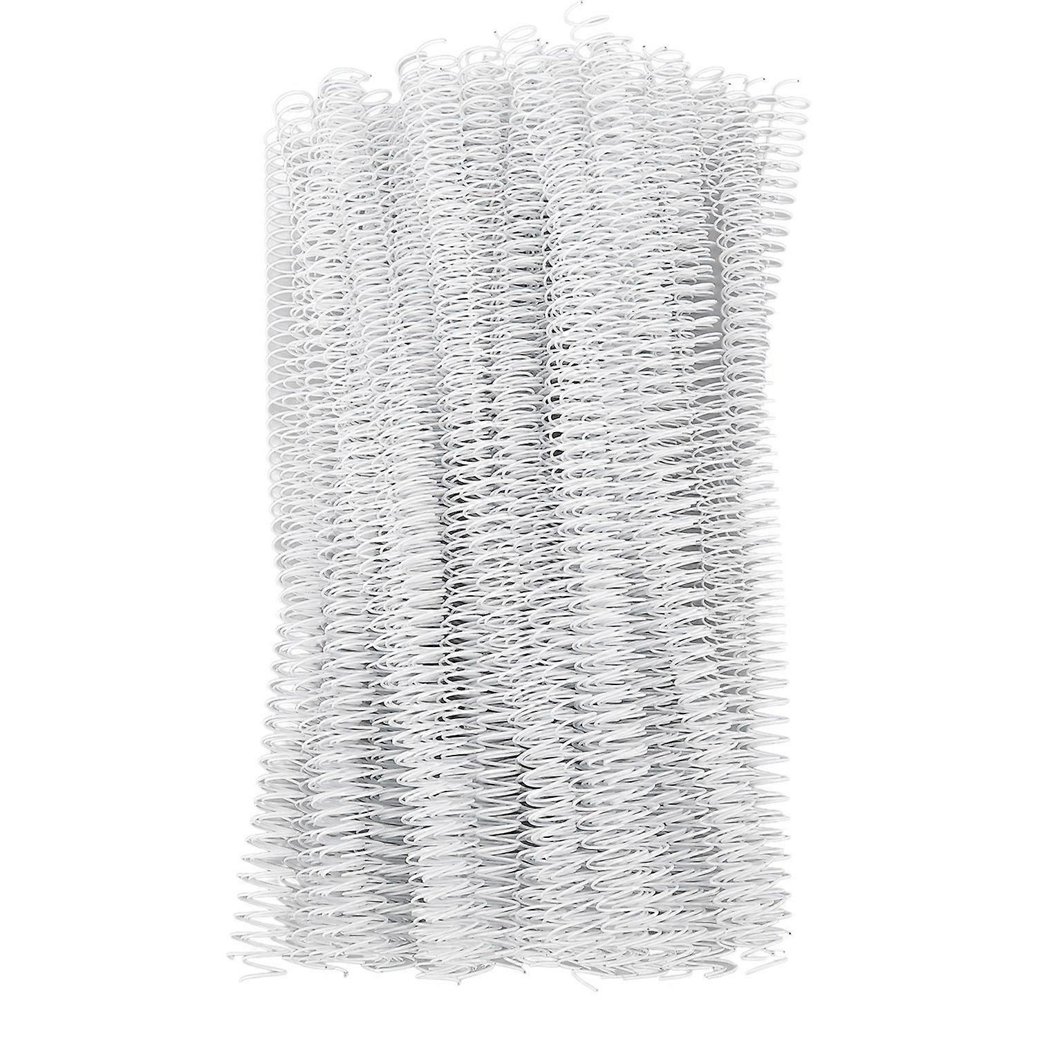 100 Stück Single Loop Drahtbindung Spines 12,7 mm 1/2 Zoll 48 Zähne 4:1 Raster 360 Grad 90 Blatt Kapazität