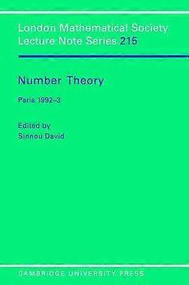 LMS 215 Number Theory Paris 19923 London Mathematical Society Lecture Note Series Series Number 215