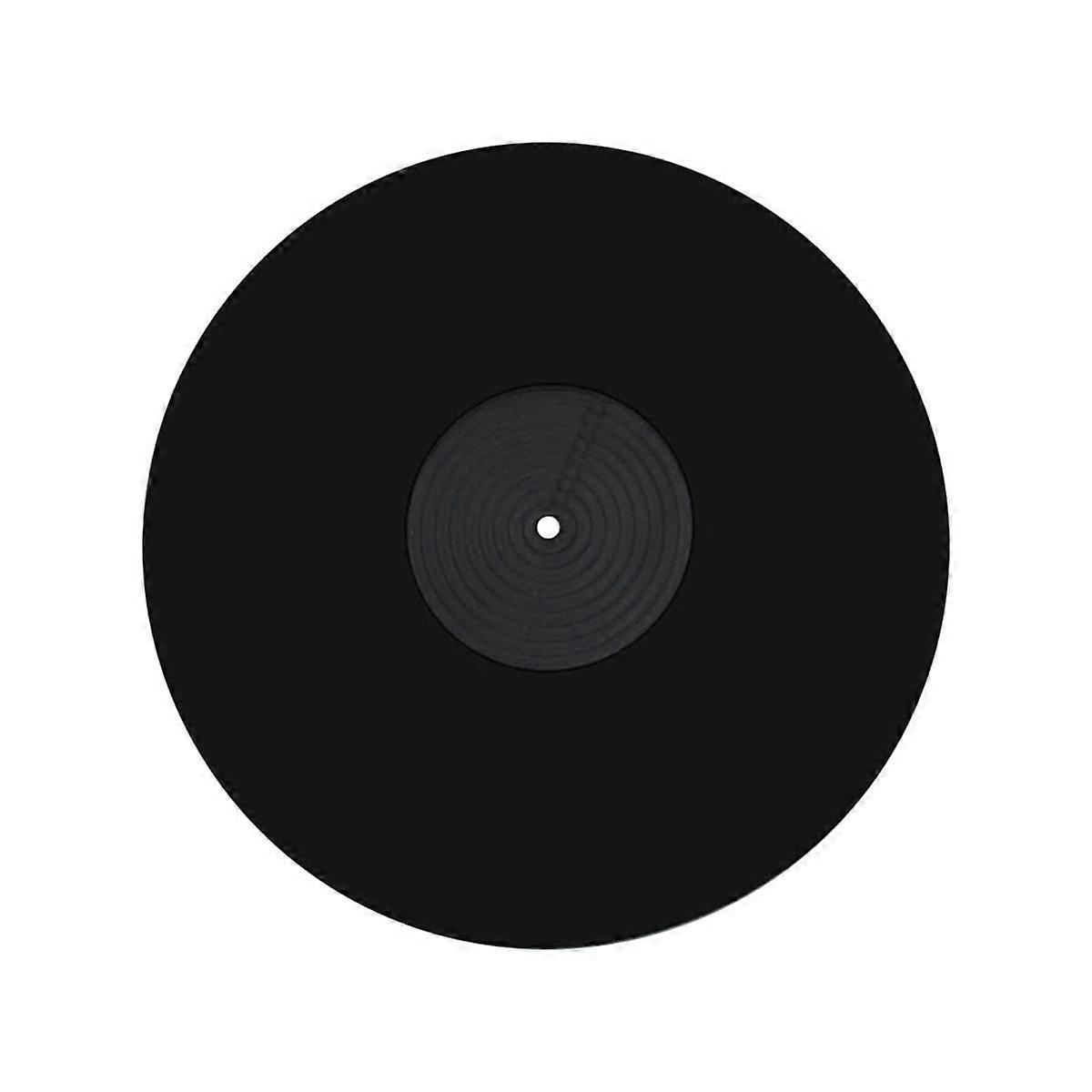12inch Record Mat Vinyl Turntable Platter Mat Shock Absorbing Anti-Static Record Mat for Vinyl Reco