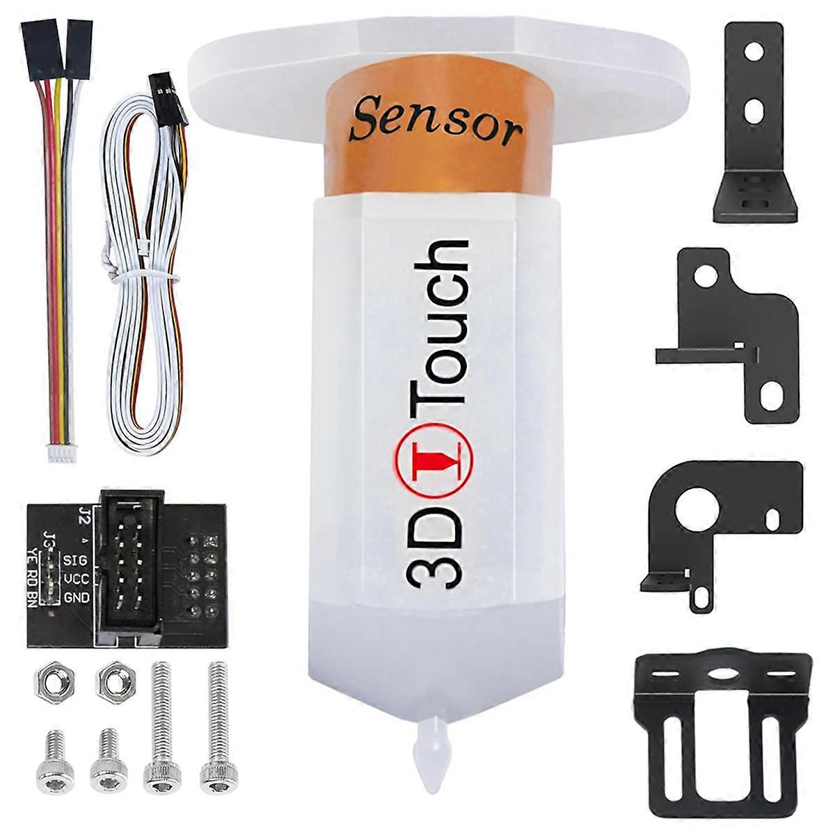 Upgrade BL- Touch V3.2 Auto Bed Leveling Sensor with 4 Brackets BL - Touch Kit for 8 or 32 Bit Motherboard