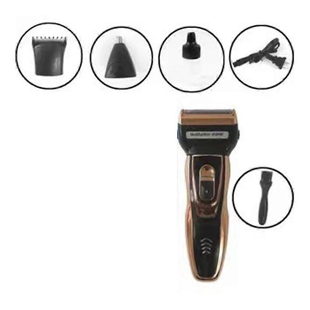 Lithium-ion All-in-one Beard Trimmer, Shaver, And Detailing Kit, Body Grooming Tool For Men, Electric Grooming Kit