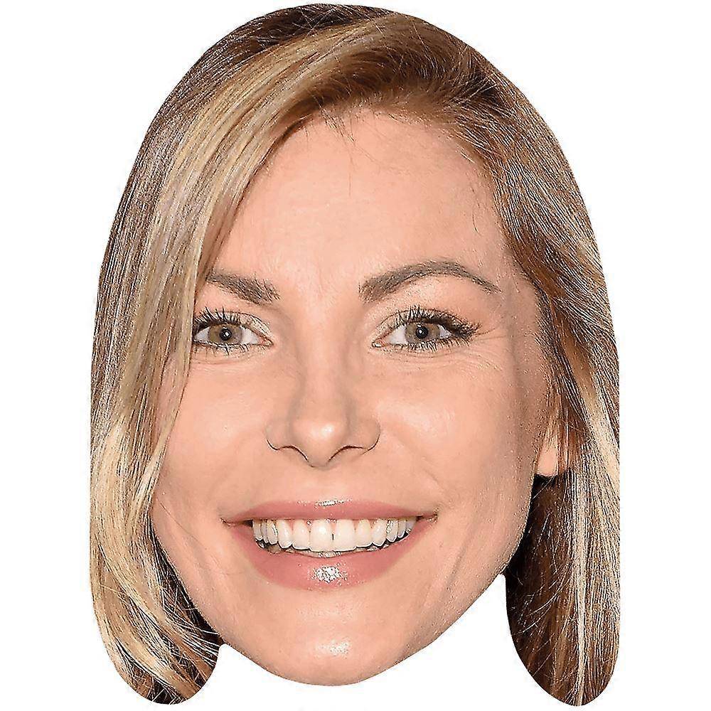 Crystal Hefner (Smile) Celebrity Mask, Flat Card Face