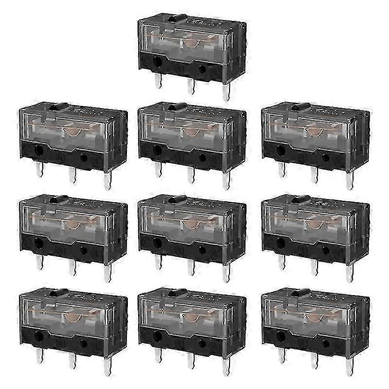 Pack Of 10 Gm 8.0 Microswitch Subminiature Compatible Mouse Switch