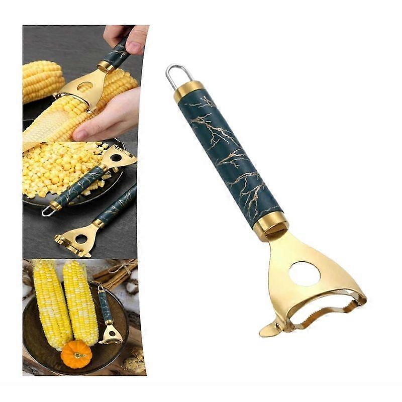 Cobbgobbler Corn Shucker, Stainless Stee Multifunctional Corn Cob Stripper Tool