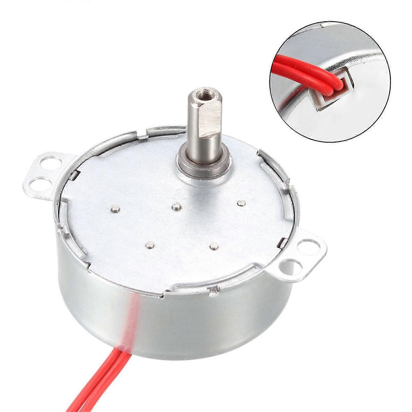 Tyc Synchronous Synchron Motor Ac 12v 5-6rpm 50-60hz Ccw 4w Fp